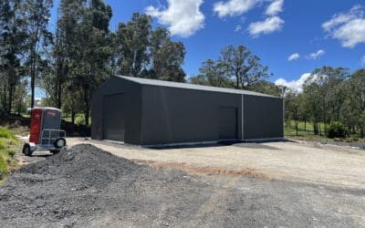 Large Truck Shed